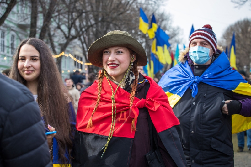 50 кадров: как в Одессе проходил патриотический Марш Единства  