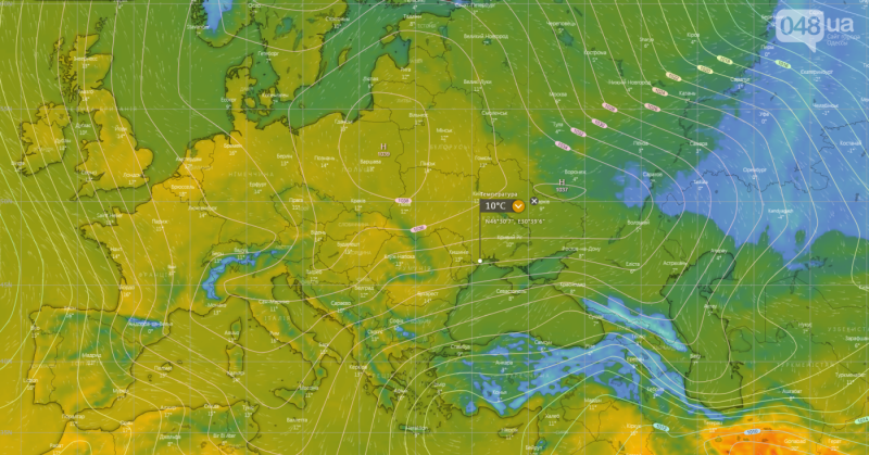 Погода в Одесі сьогодні: прогноз на 22 березня