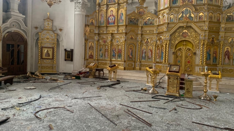 Российские варвары продолжают разрушать Харьков: повреждены три православных храма