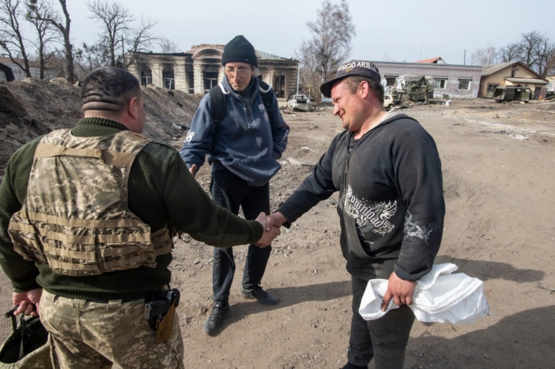 В Сумской области защитники Украины освободили от оккупантов Тростянец и Боромлю  