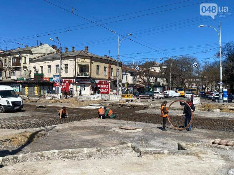 В Одесі на перехресті Преображенської та Пантелеймонівської відновили ремонті роботи, - ФОТО 