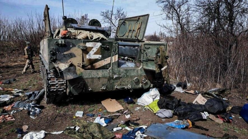 Втрати ворога станом на 11 квітня склали близько 19,5 тисяч чоловік особового складу 