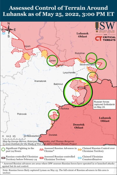 92-й день войны: ожесточенные бои на Донбассе и активизация в Беларуси  