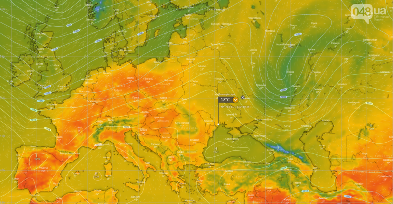 Погода в Одесі сьогодні: прогноз на 11 травня