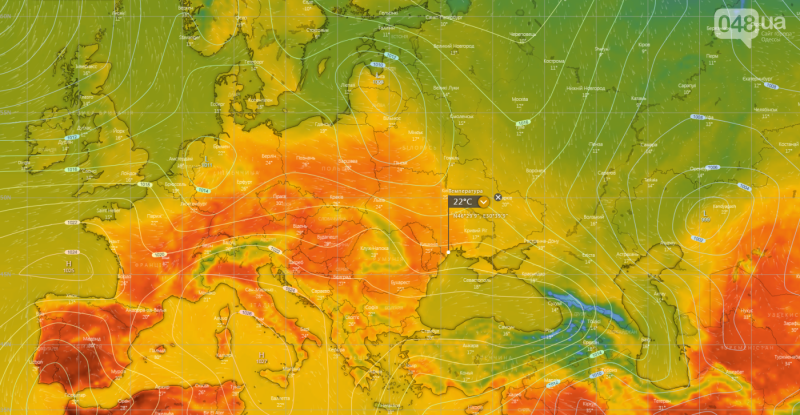 Погода в Одесі сьогодні: прогноз на 20 травня