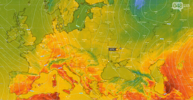 Погода в Одесі сьогодні: прогноз на 23 травня