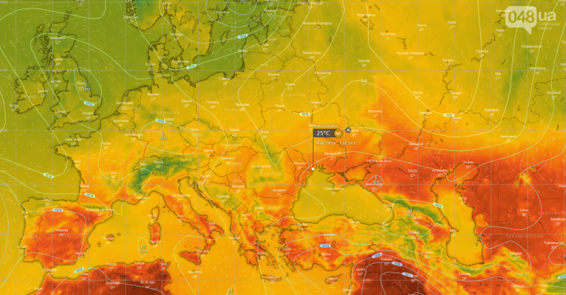Погода в Одесі сьогодні: прогноз на 31 липня