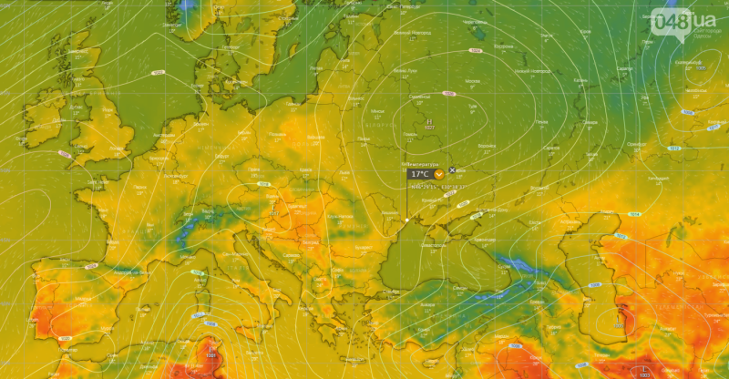 Погода в Одесі сьогодні: прогноз на 5 травня