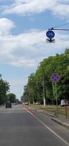 В Одесі на Фонтанській дорозі створили комфортні умови для велосипедистів, - ФОТО 