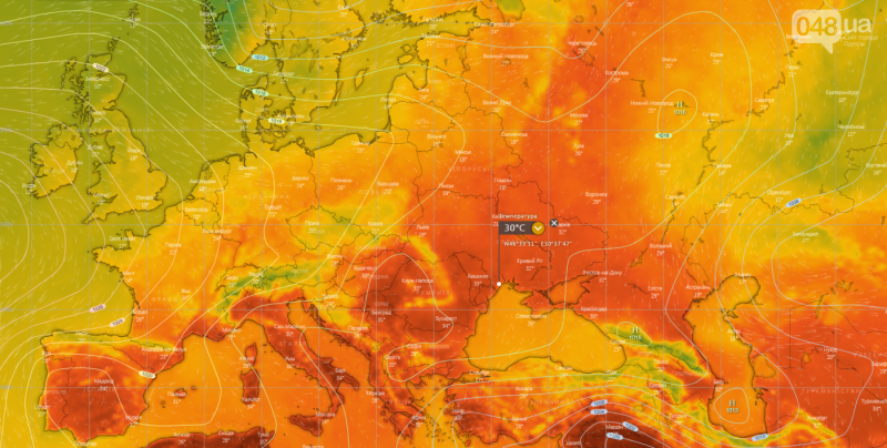 Антициклон "Габор" несе в Одесу спеку: погода сьогодні