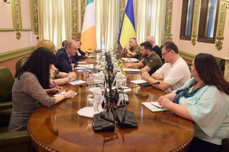 &laquo;Мы&nbsp;рассчитываем на&nbsp;прибытие в&nbsp;Украину мощных систем ПВО&nbsp;-&nbsp;это&nbsp;позволит вернуться домой женщинам и&nbsp;детям&raquo;, &mdash;&nbsp;Зеленский &nbsp;