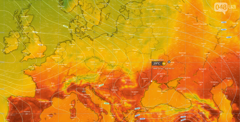 Погода в Одесі сьогодні: прогноз на 15 липня