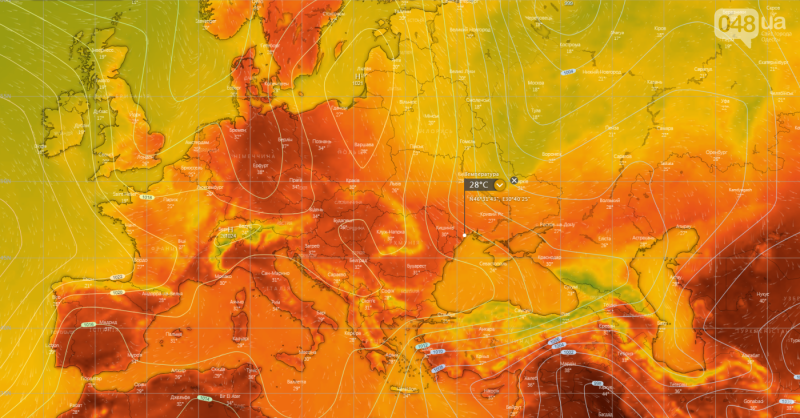 Погода в Одесі сьогодні: прогноз на 20 липня