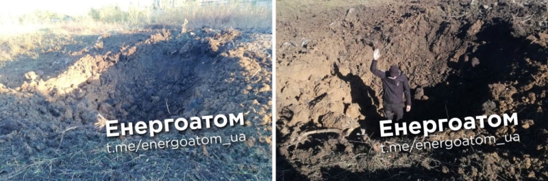 Оккупанты обстреляли территорию Южноукраинской АЭС: ракета упала в 300 метрах от ядерных реакторов  