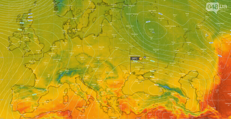Погода в Одесі сьогодні: прогноз на 25 вересня