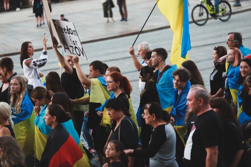 У Дрездені люди вийшли на масштабну акцію в підтримку України: українці активно подякували, - ФОТО 