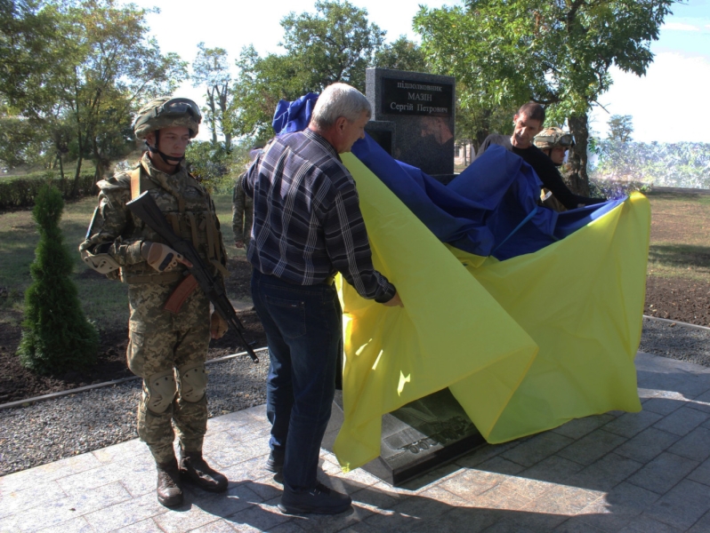 В зенитной ракетной одесской бригаде открыли мемориал павшим побратимам  