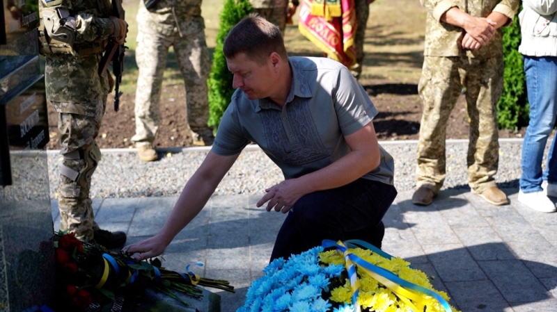 В зенитной ракетной одесской бригаде открыли мемориал павшим побратимам  