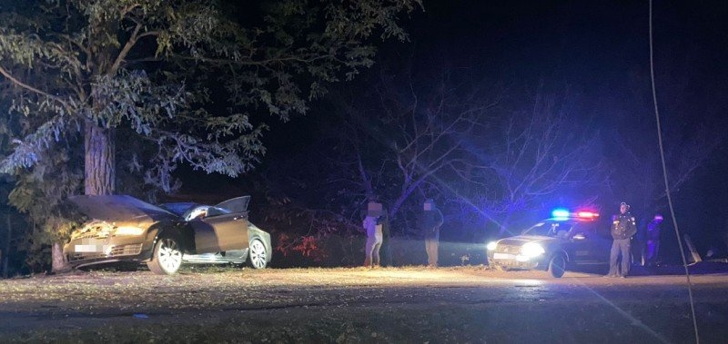 Не впорався з керуванням та в'їхав у дерево: на Одещині у ДТП загинув водій автівки, його пасажир у лікарні