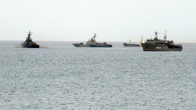 В Чорному морі зменшилась кількість російських десантних кораблів 