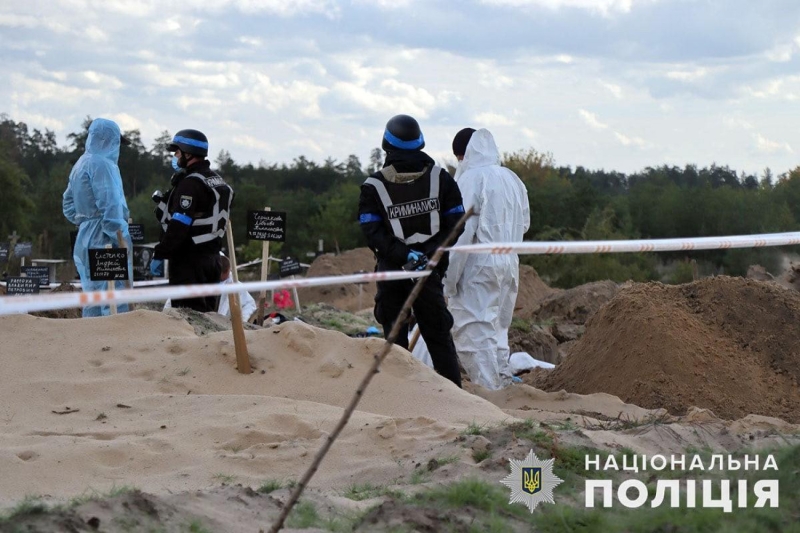 В Лимане завершили эксгумацию на месте массового захоронения украинских защитников: выявлены тела 34 военных