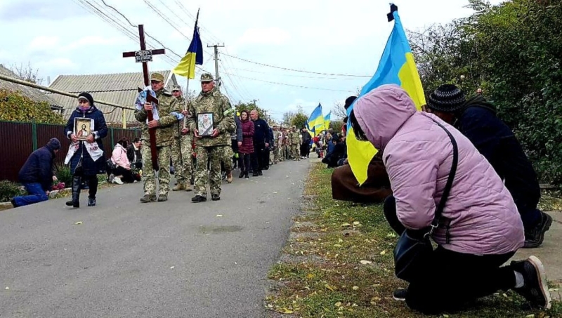 В Одесской области проводили в последний путь защитника Украины  