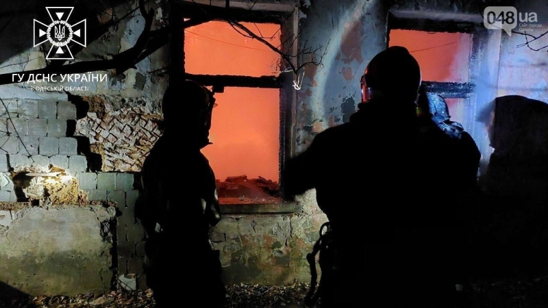 На території санаторію «Молдова» згоріла будівля, - ФОТО