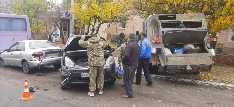 В Одесской области столкнулись шесть машин