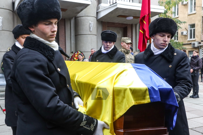 В Одессе простились с разведчиком Рыцарской бригады, погибшим на херсонском направлении  