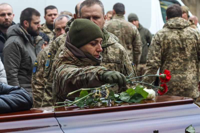 В Одессе простились с разведчиком Рыцарской бригады, погибшим на херсонском направлении  