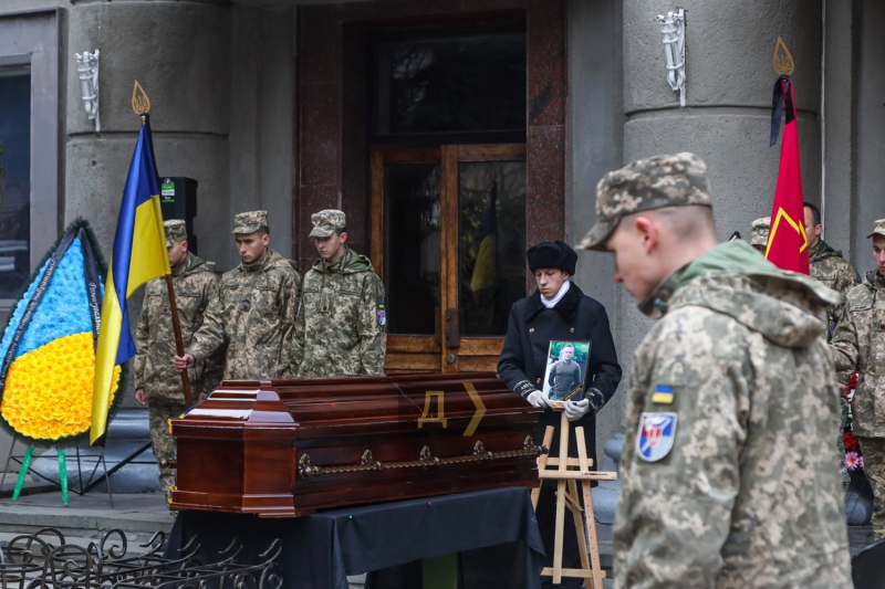 В Одессе простились с разведчиком Рыцарской бригады, погибшим на херсонском направлении  