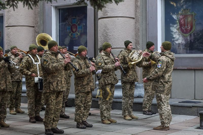 В Одессе простились с разведчиком Рыцарской бригады, погибшим на херсонском направлении  