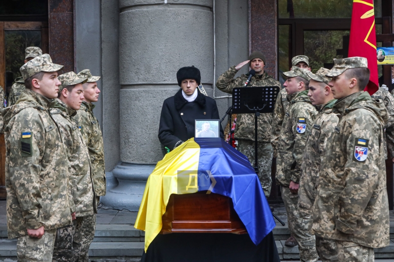 В Одессе простились с разведчиком Рыцарской бригады, погибшим на херсонском направлении  