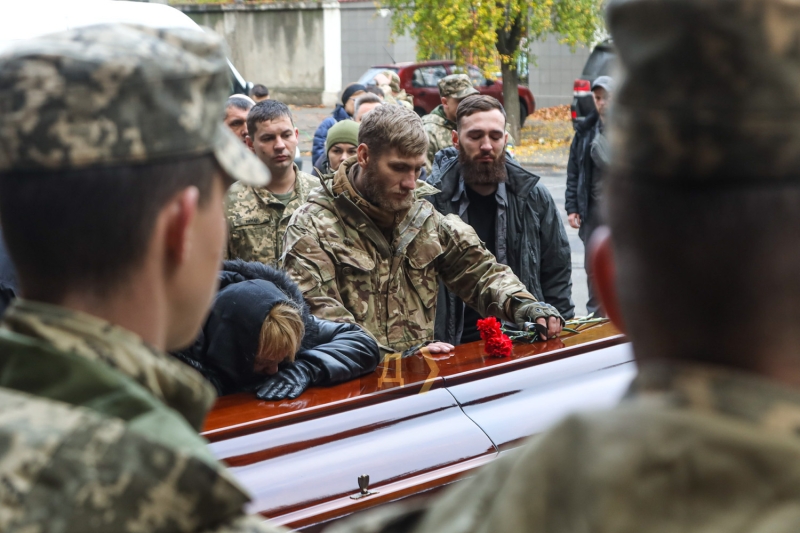 В Одессе простились с разведчиком Рыцарской бригады, погибшим на херсонском направлении  