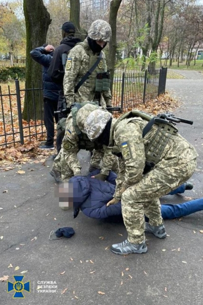 В Одессе задержали агента ФСБ, который снимал на скрытый видеорегистратор позиции Сил обороны  