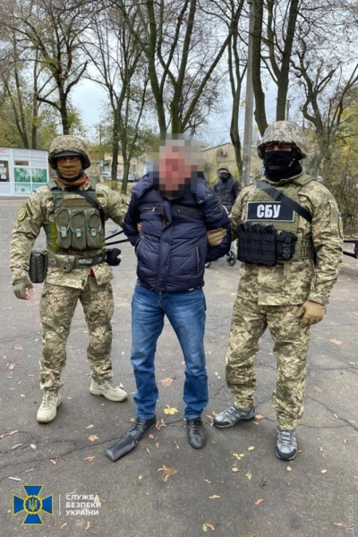 В Одессе задержали агента ФСБ, который снимал на скрытый видеорегистратор позиции Сил обороны  