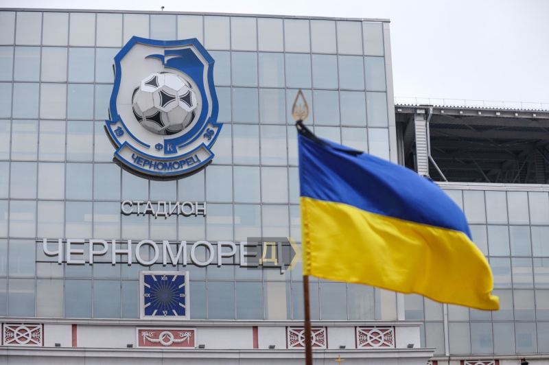 Возле одесского стадиона «Черноморец» простились с двумя защитниками, погибшими на фронте  