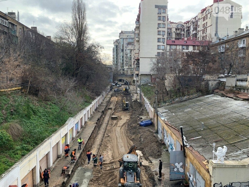 В Одесі реалізується другий етап капітального ремонту Деволанівського узвозу, - ФОТО 