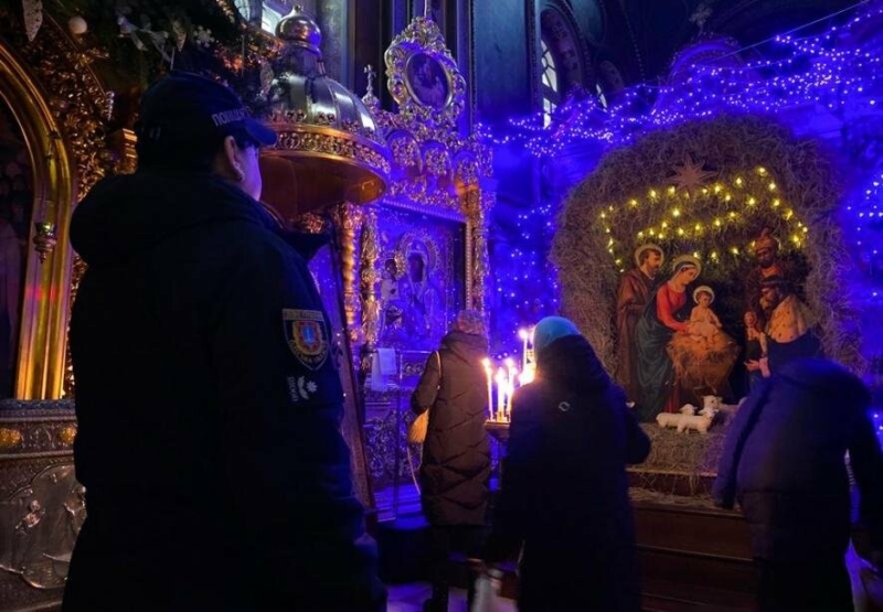 Різдвяні заходи на Одещині пройшли без порушень правопорядку