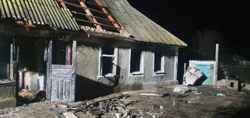 В Одесской области при пожаре погибли трое детей