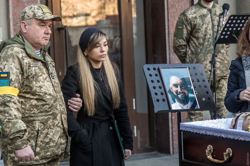 В Одессе простились с погибшими на фронте, один из них  - известный зоозащитник  