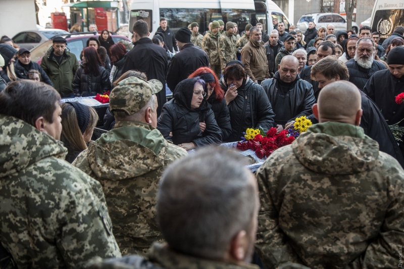 В Одессе простились с погибшими на фронте, один из них  - известный зоозащитник  