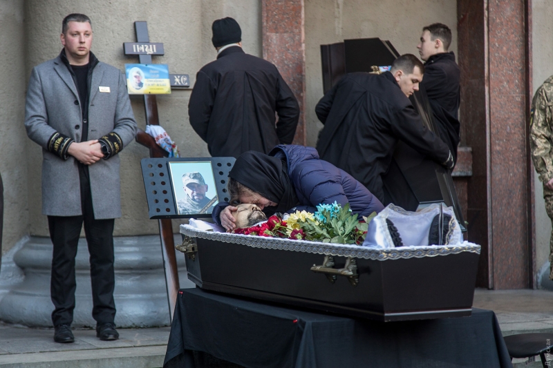 В Одессе простились с погибшими на фронте, один из них  - известный зоозащитник  