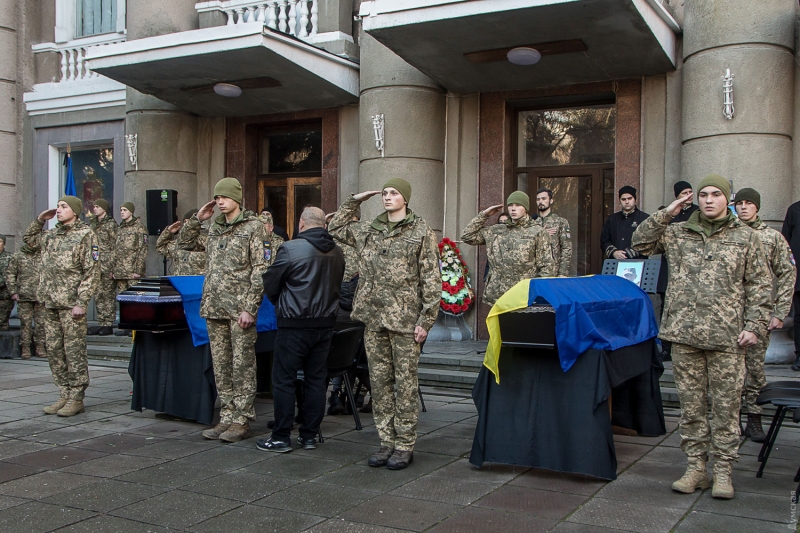 В Одессе простились с погибшими на фронте, один из них  - известный зоозащитник  