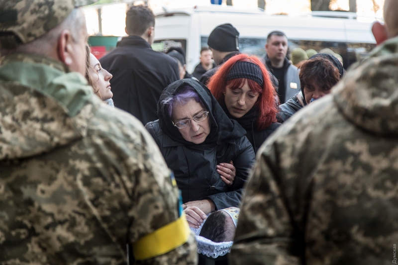 В Одессе простились с погибшими на фронте, один из них  - известный зоозащитник  