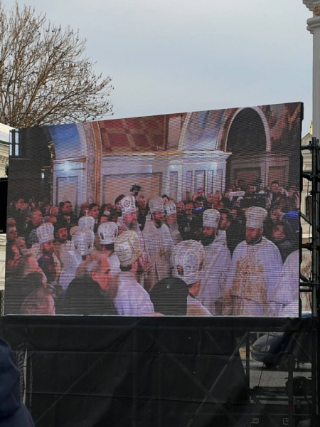 Впервые: глава ПЦУ проводит Рождественскую службу в Киево-Печерской Лавре (фото, трансляция)