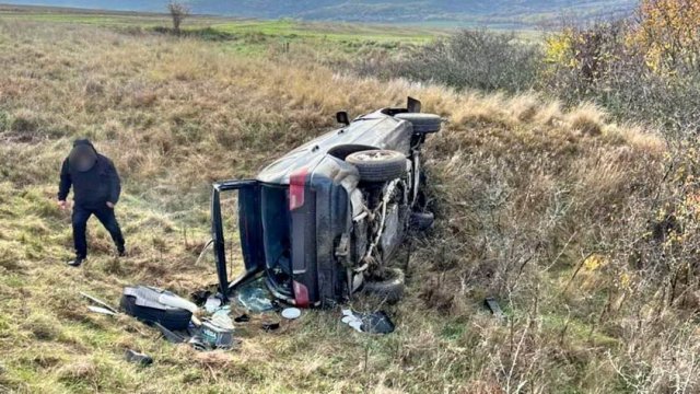 В Одесской области уклонисты бежали за границу и перевернулись в авто