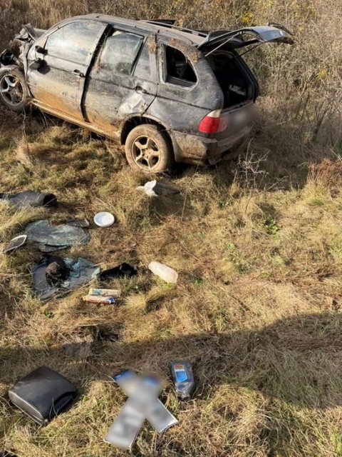 В Одесской области уклонисты бежали за границу и перевернулись в авто