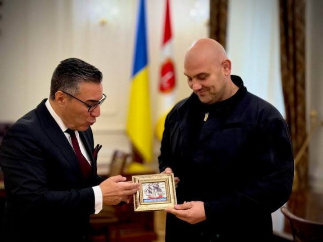 В Одесской мэрии Сергей Лысак встретился с Генеральным консулом Турции