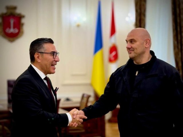 В Одесской мэрии Сергей Лысак встретился с Генеральным консулом Турции